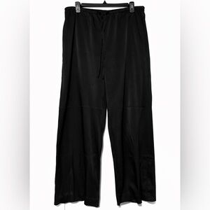 NWT Banana Republic Black Women's Silk Trousers with Draw Strings
